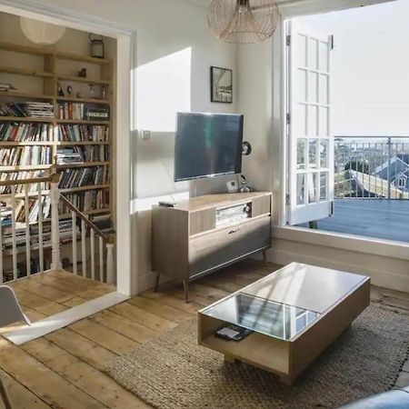Falmouth Townhouse With Panoramic Sea View Terrace エクステリア 写真
