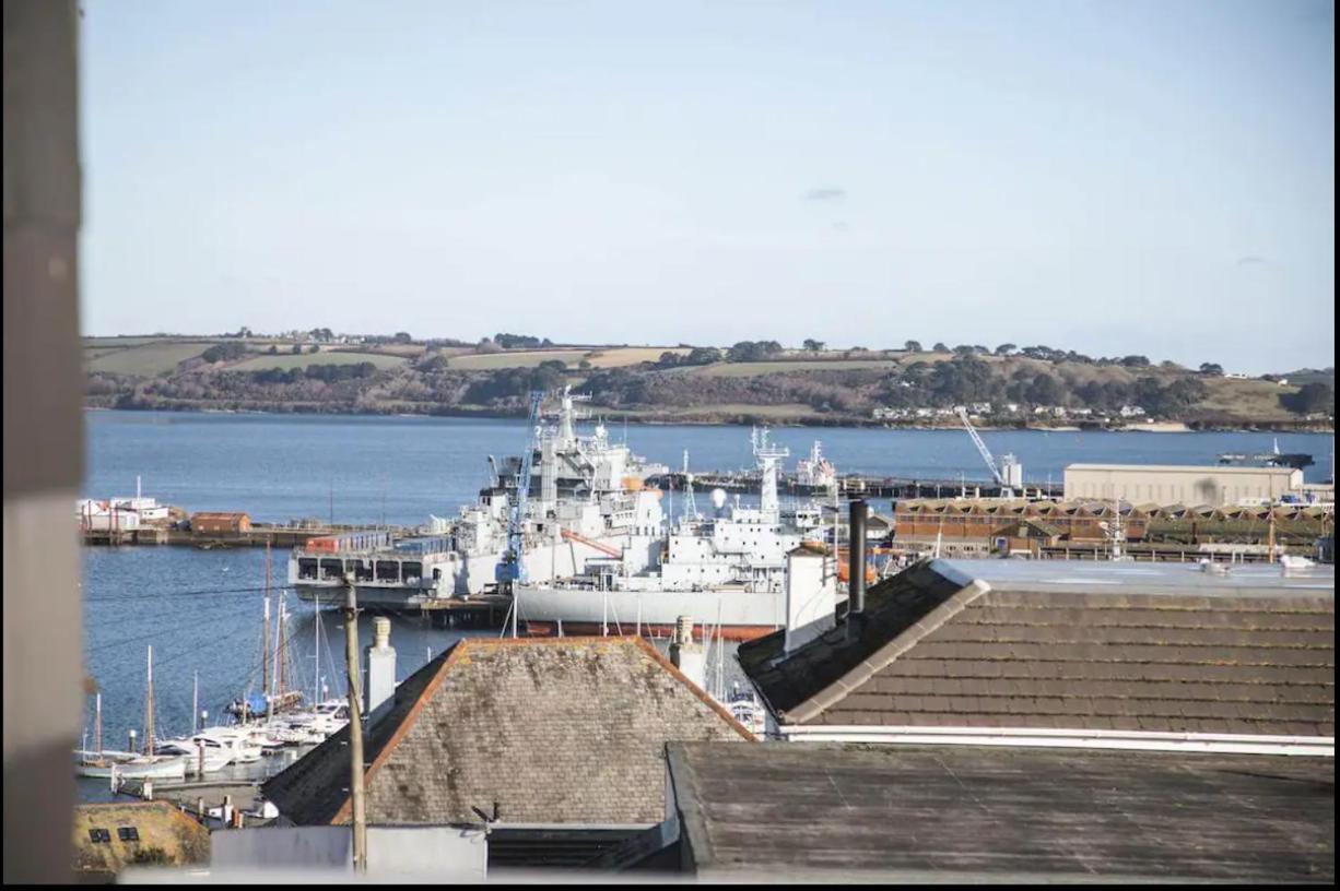 Falmouth Townhouse With Panoramic Sea View Terrace エクステリア 写真