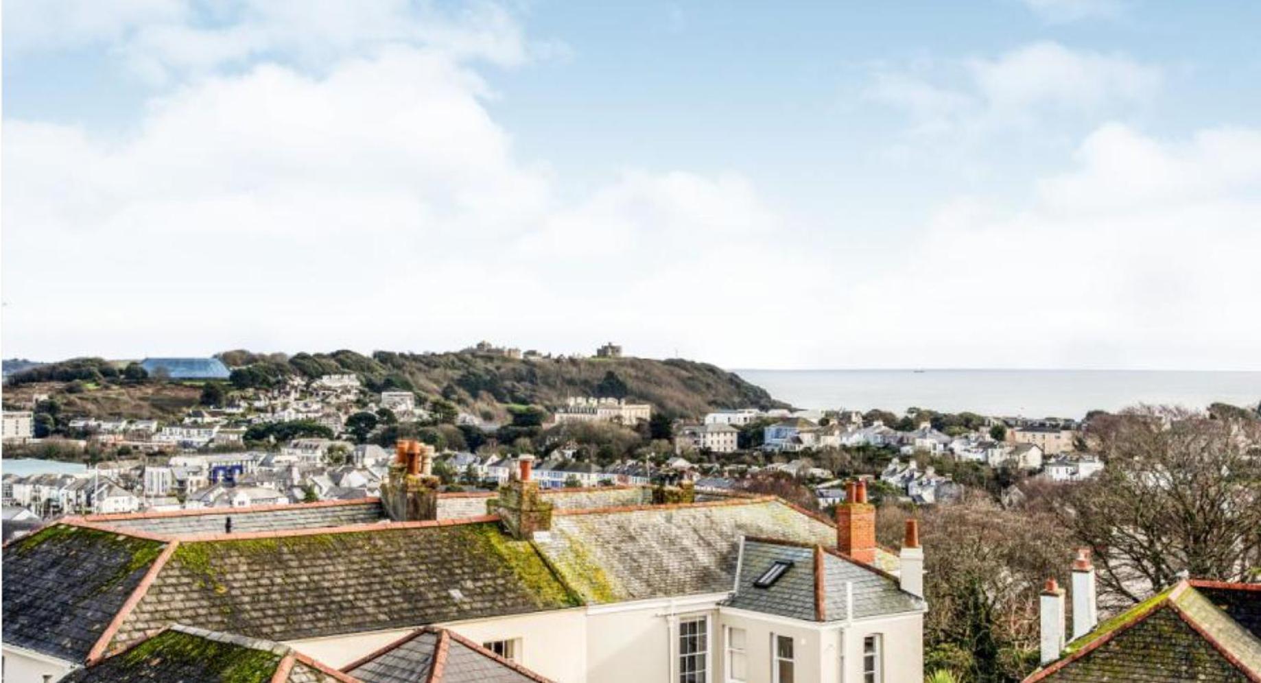 Falmouth Townhouse With Panoramic Sea View Terrace エクステリア 写真